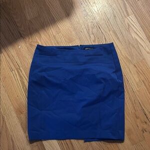 Express royal blue back zip up size 8